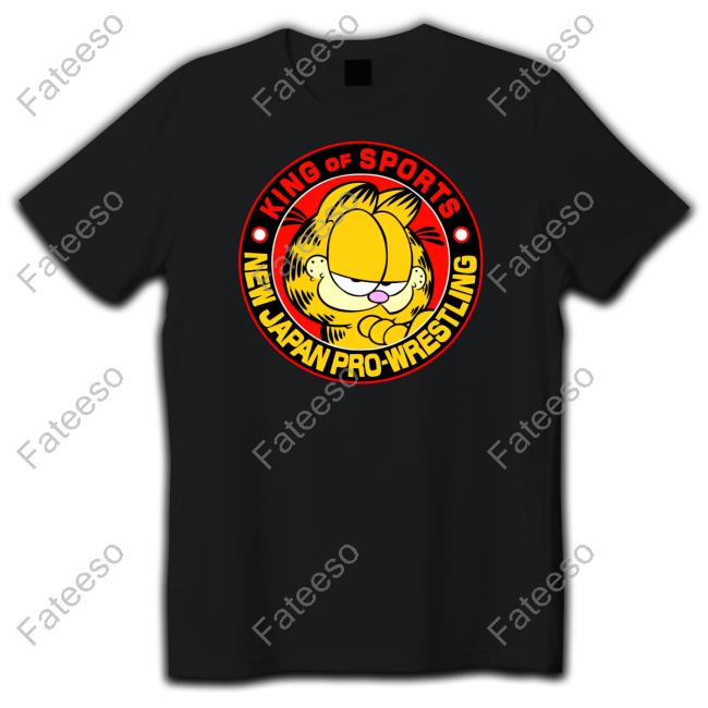 "Street Smart" Adam Sanders Garfield King Of Sports New Japan Pro Wrestling Long Sleeve T Shirt